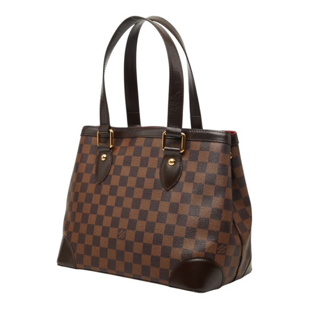 LOUIS VUITTON Brown Damier Leather Tote Bag - Picture 2 of 16